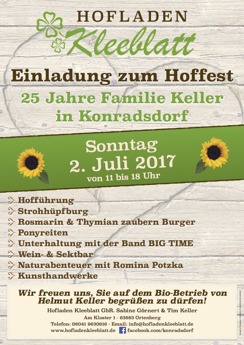 Hoffest Konradsdorf 2017