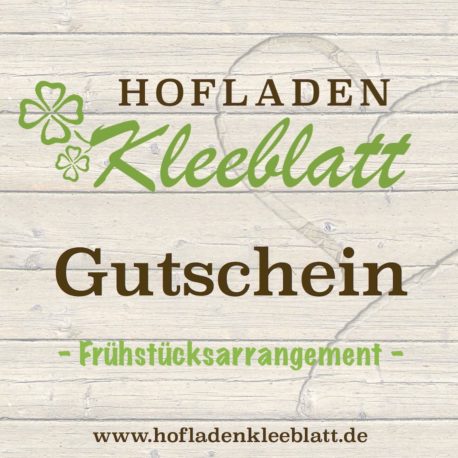 Frühstück-Gutschein, Hofladen Kleeblatt